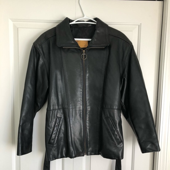 Vintage Leather Jacket - Picture 2 of 4